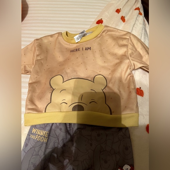 NEW W/O TAG | Disney Baby Winnie The Pooh Jogger Set (2 Piece) - Picture 4 of 5